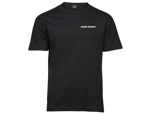 2Stroke Heartbeat Member T-Shirt - Classic Black
