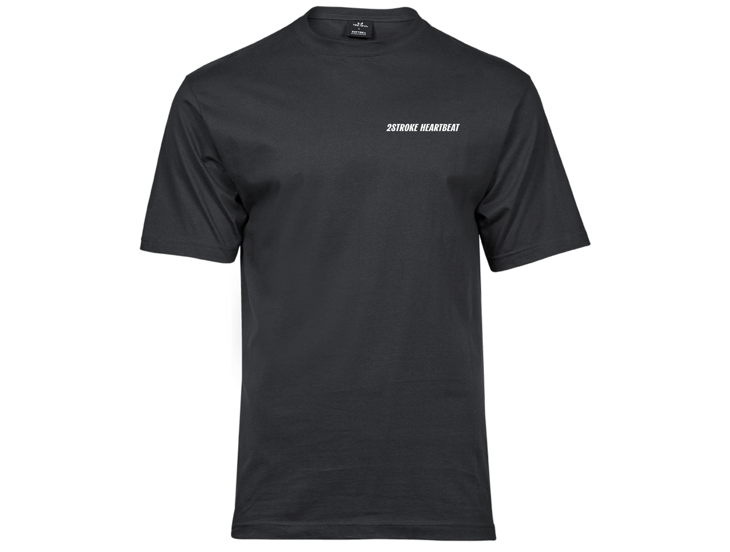 2Stroke Heartbeat Member T-Shirt - Dark Grey