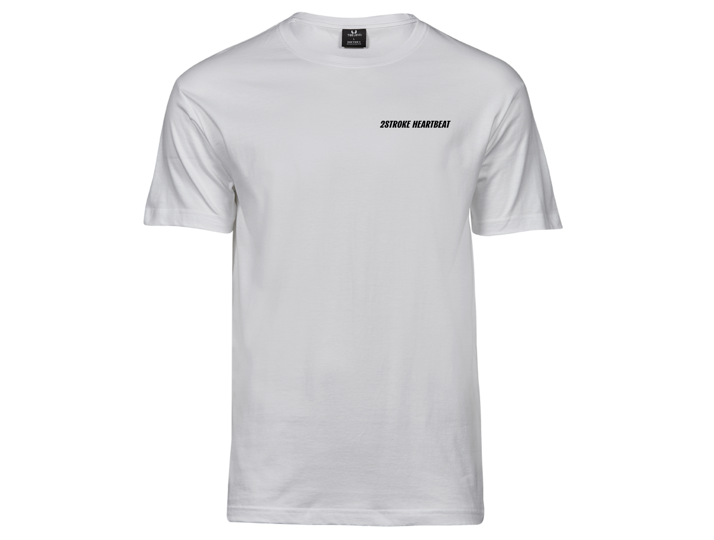 2Stroke Heartbeat Member T-Shirt - Classic White