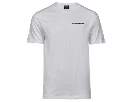 2Stroke Heartbeat Member T-Shirt - Classic White