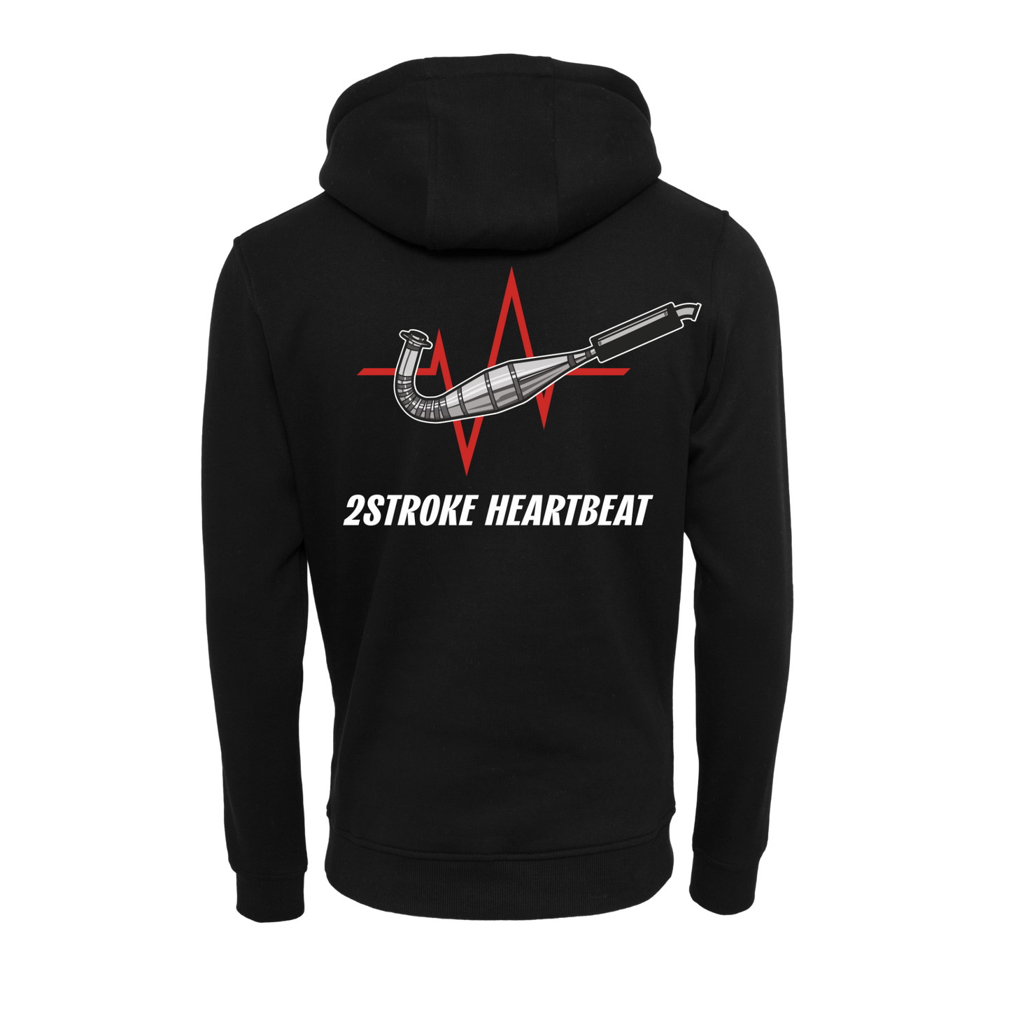2Stroke Heartbeat Member Hoody - Black