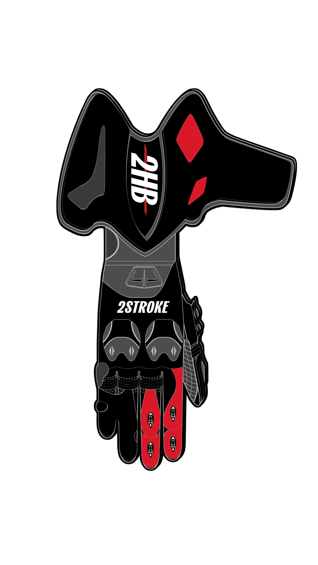 2HB Racing Handschuhe