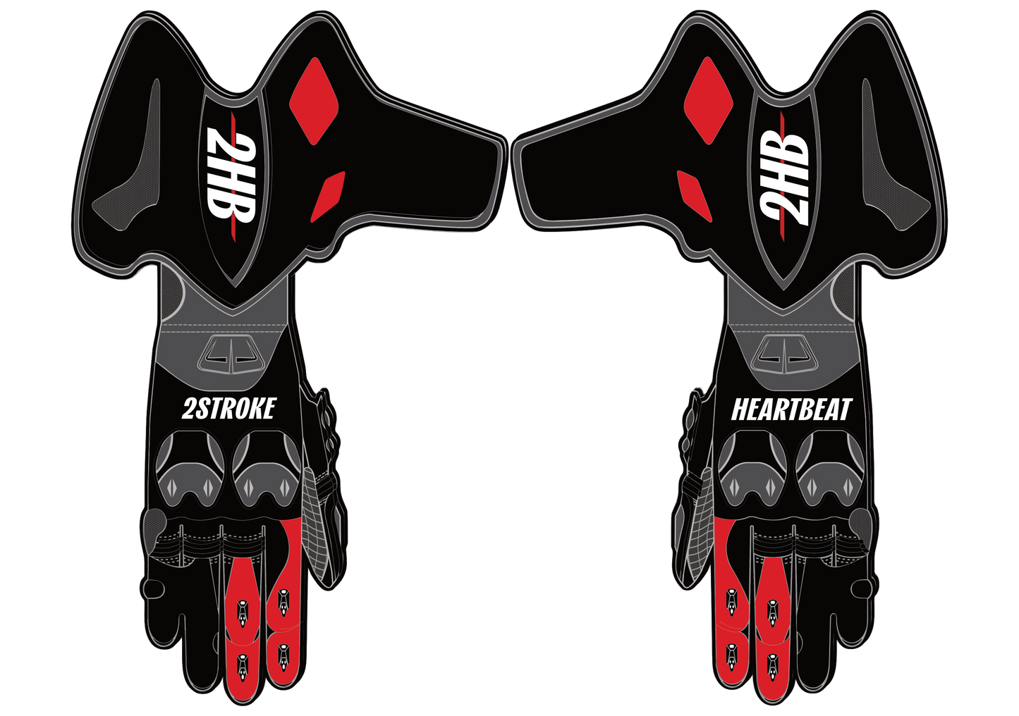 2HB Racing Handschuhe